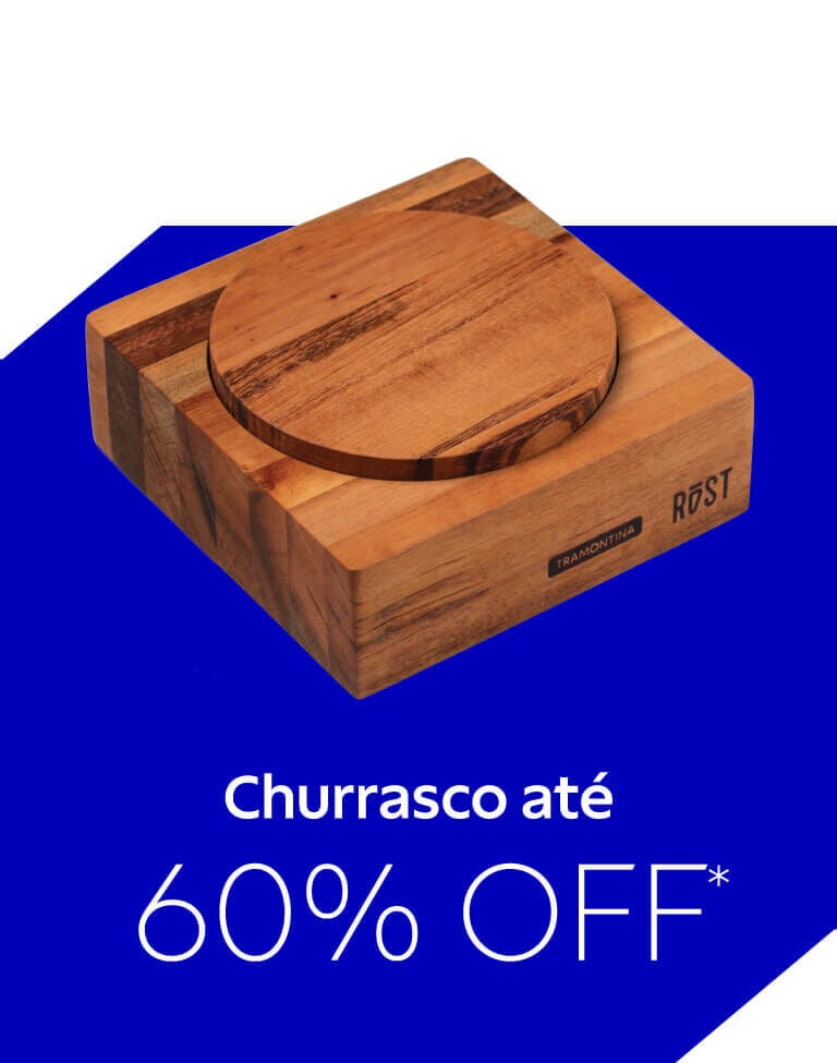 Churrasco at&eacute; 60% OFF